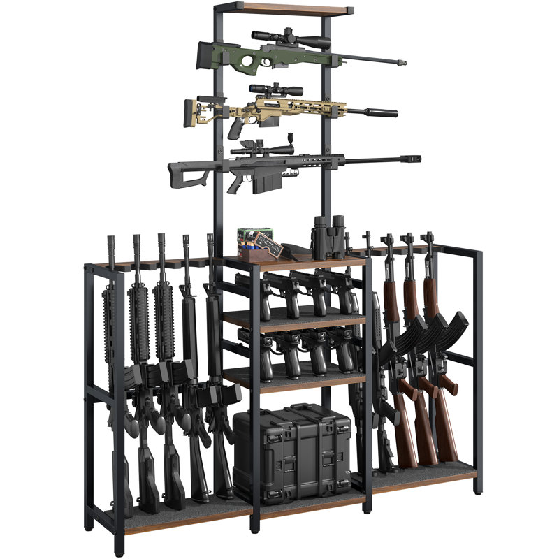kepptory Indoor Gun Racks, Floor Standing Gun Display Stand